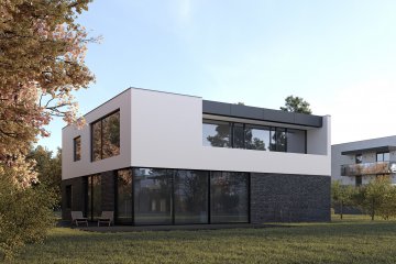 Двухэтажный дом в Эстонии