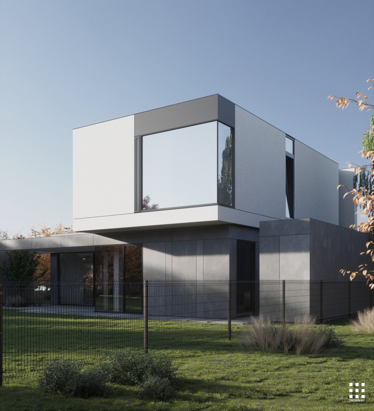 Архитектурный проект GRAPHIC HOUSE от «ZROBIM architects»