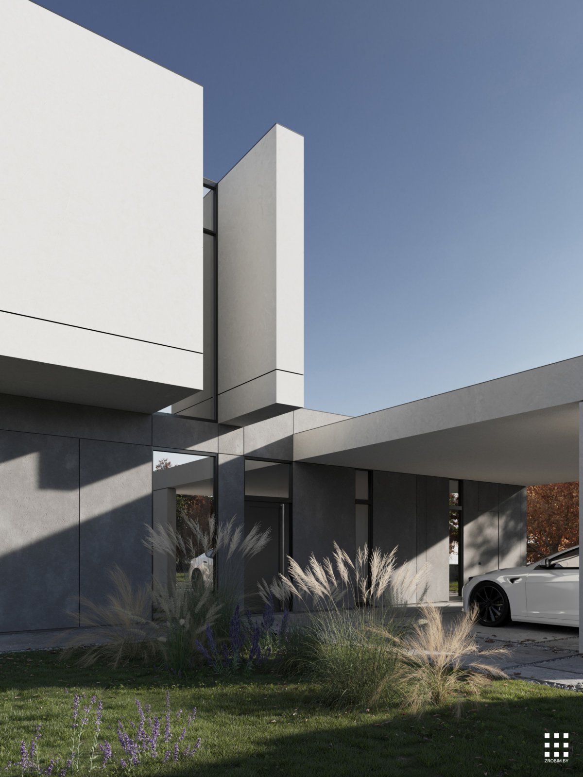 Архитектурный проект GRAPHIC HOUSE от «ZROBIM architects»