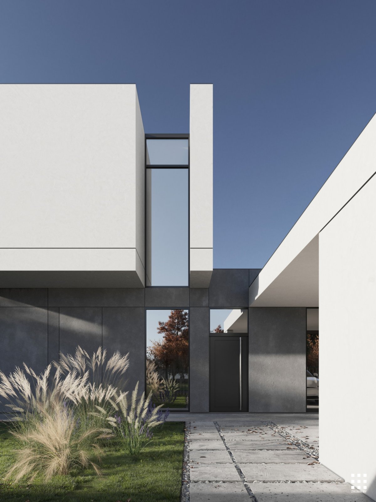 Архитектурный проект GRAPHIC HOUSE от «ZROBIM architects»