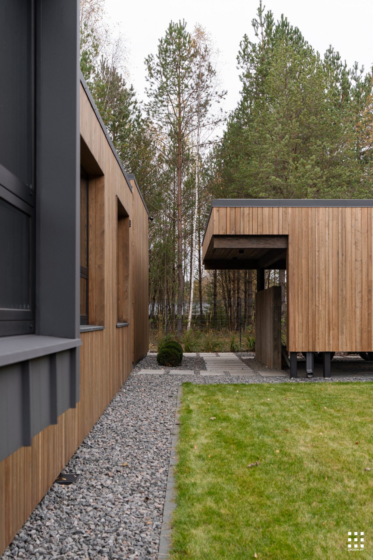 Architectural project SPLITTING HOUSE from «ZROBIM architects»