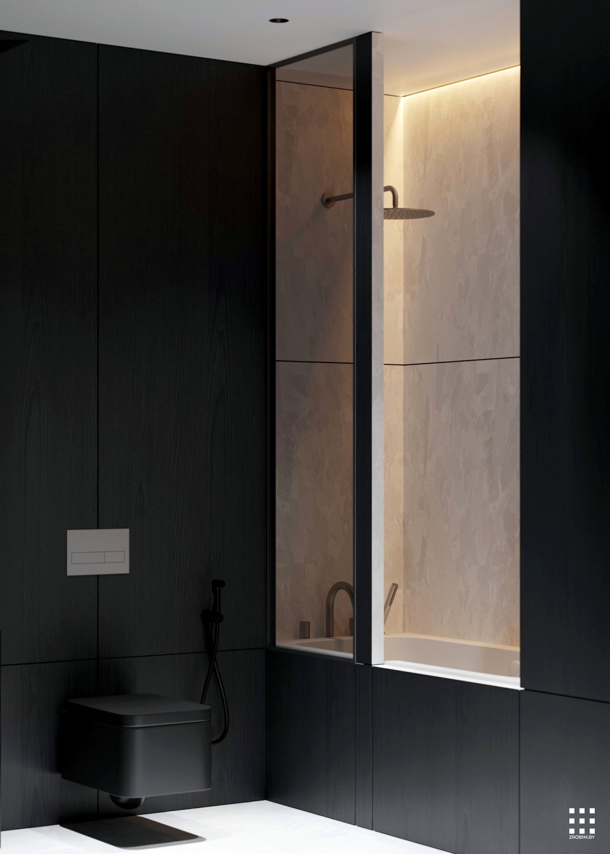 Дизайн квартиры ASATIANI APARTMENT от «ZROBIM architects»