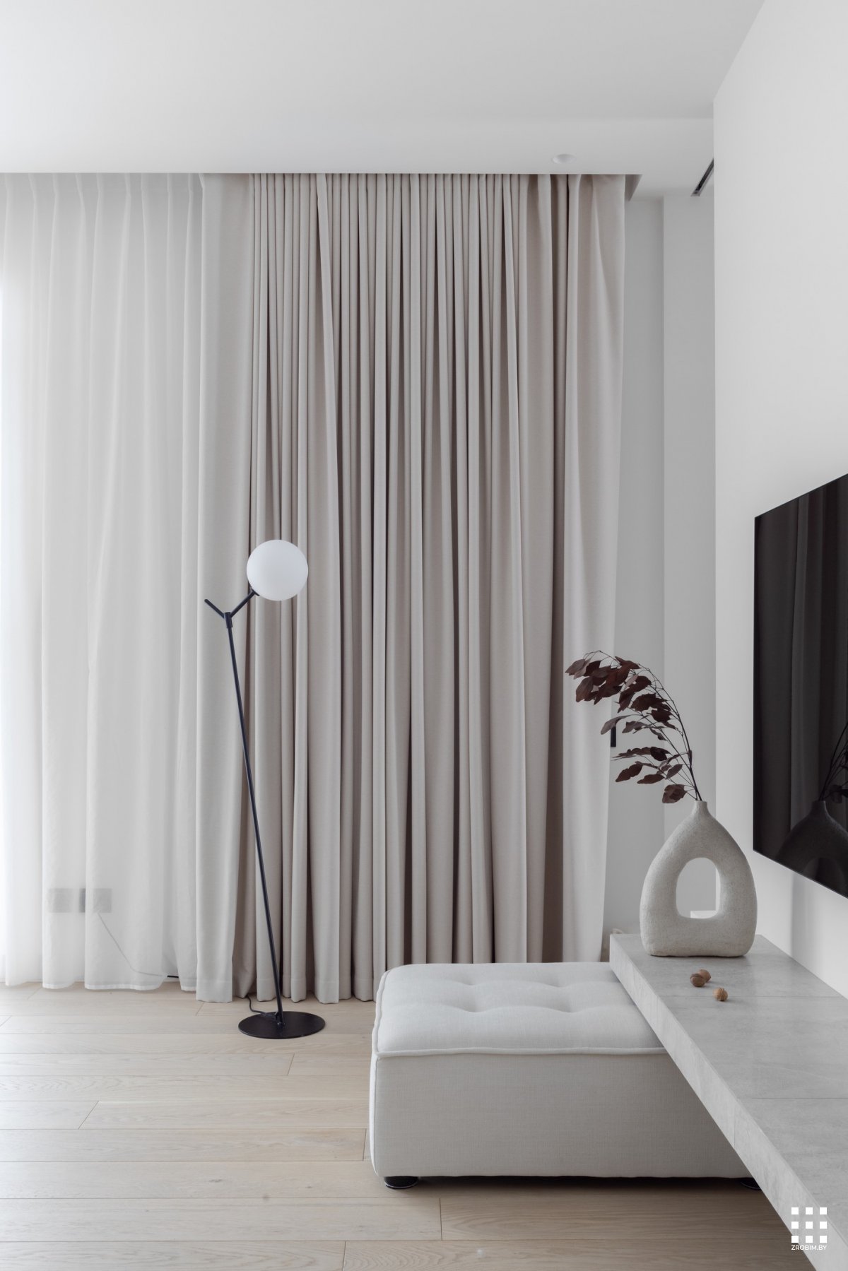 Дизайн квартиры GREEN от «ZROBIM architects»