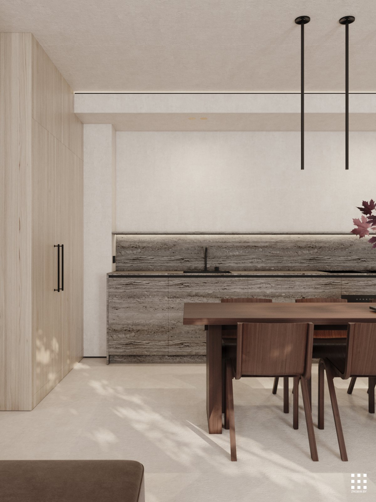 Image showcasing This Modern Minimalist Apartment Design Redefines Simplicity | J Architects