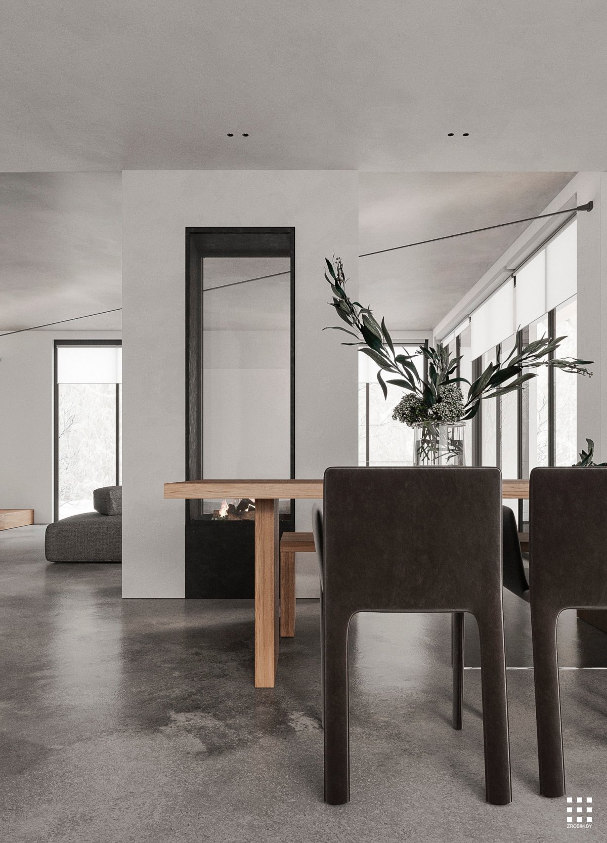 Дизайн дома CRYSTAL INTERIOR от «ZROBIM architects»