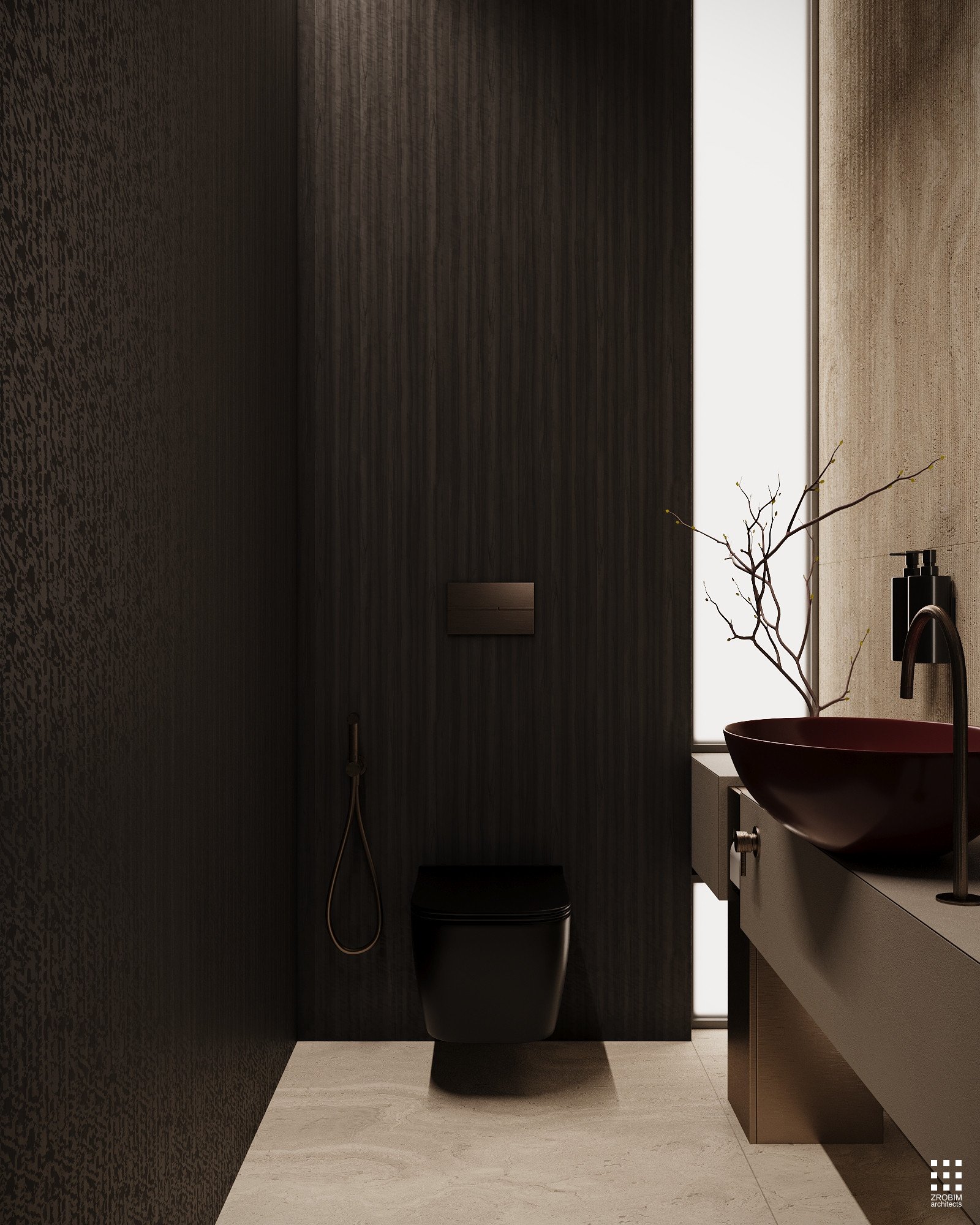 Дизайн дома AETHER HOUSE INTERIOR от «ZROBIM architects»