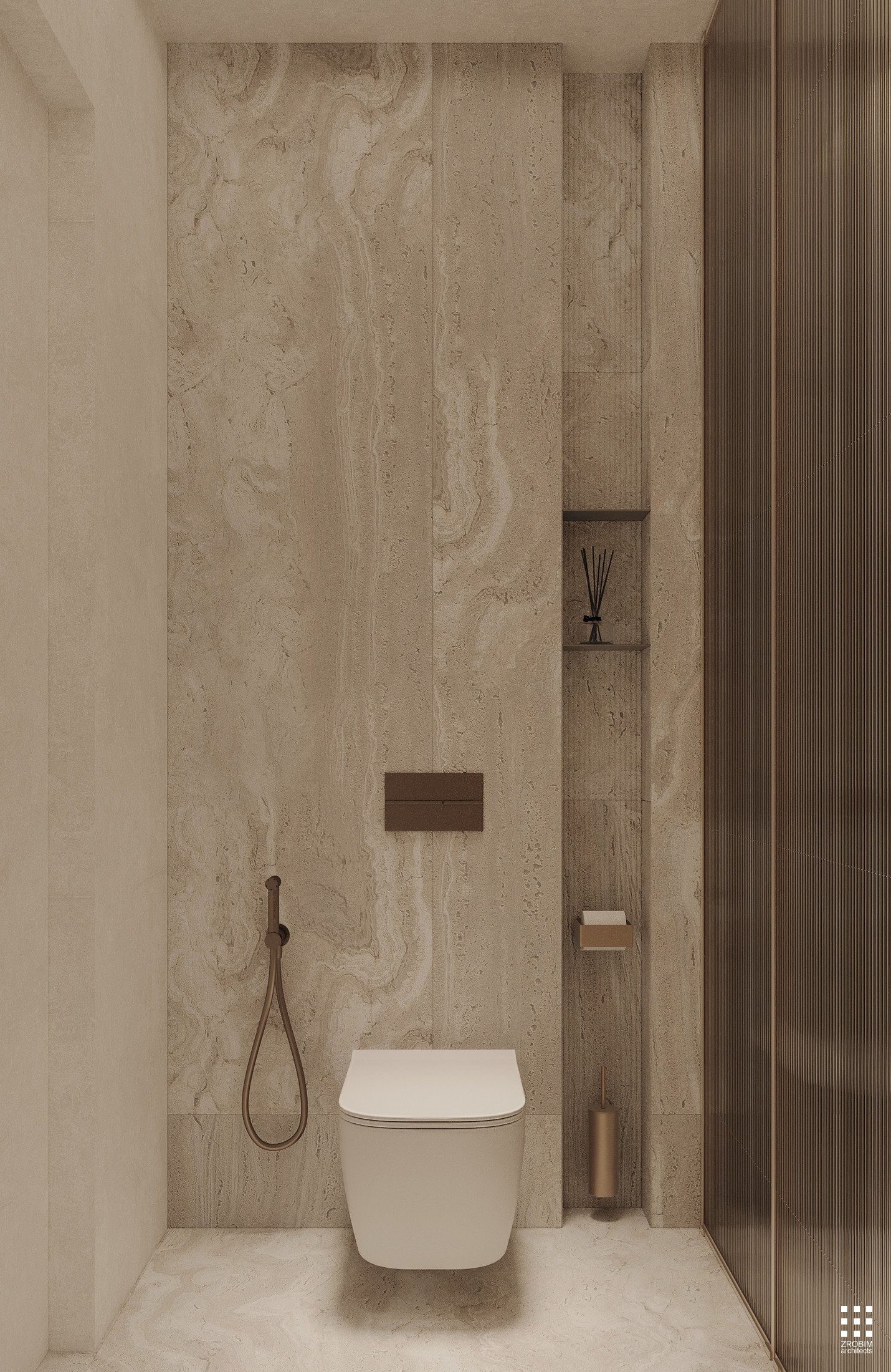 Дизайн дома AETHER HOUSE INTERIOR от «ZROBIM architects»