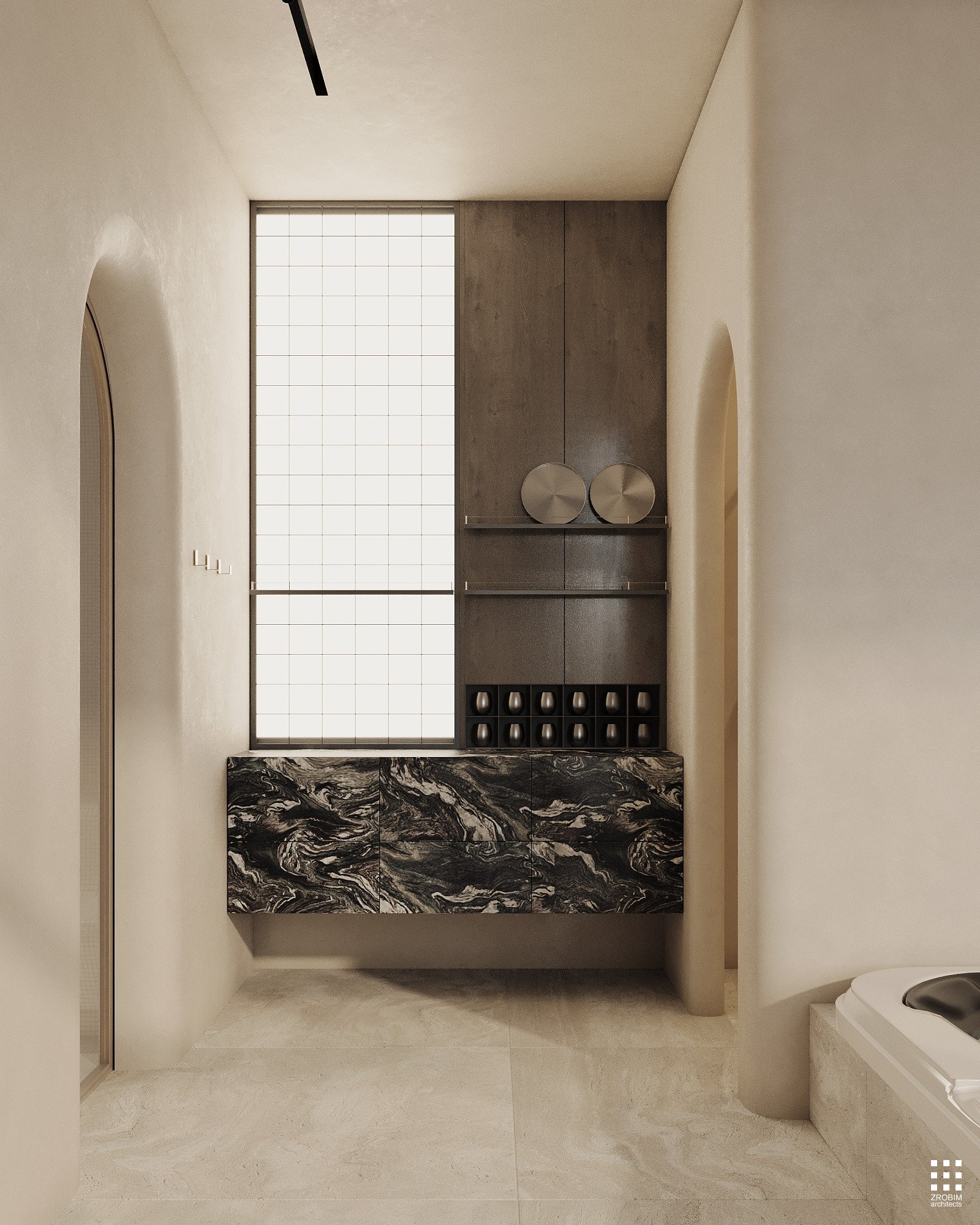 Дизайн дома AETHER HOUSE INTERIOR от «ZROBIM architects»