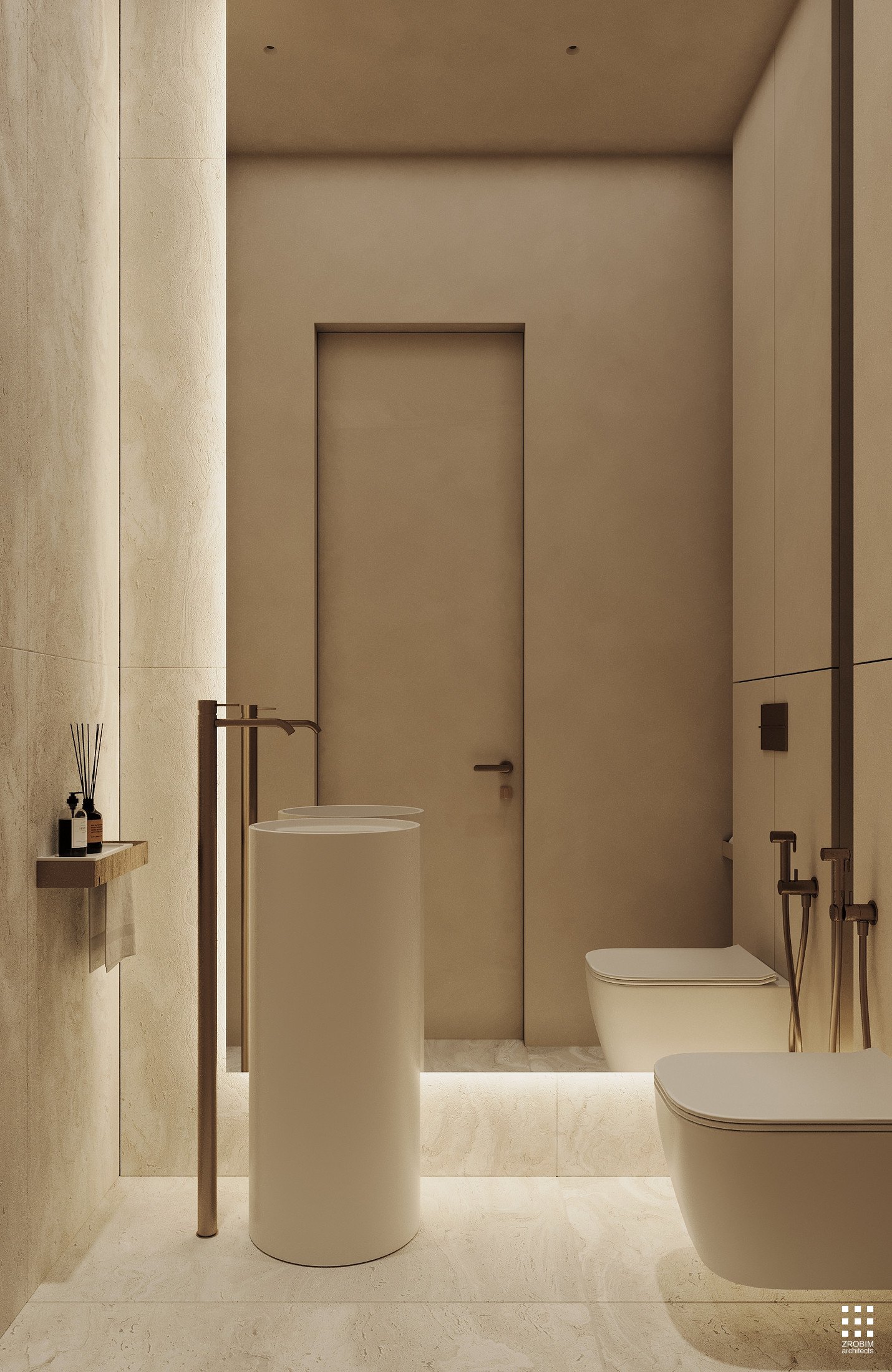 Дизайн дома AETHER HOUSE INTERIOR от «ZROBIM architects»