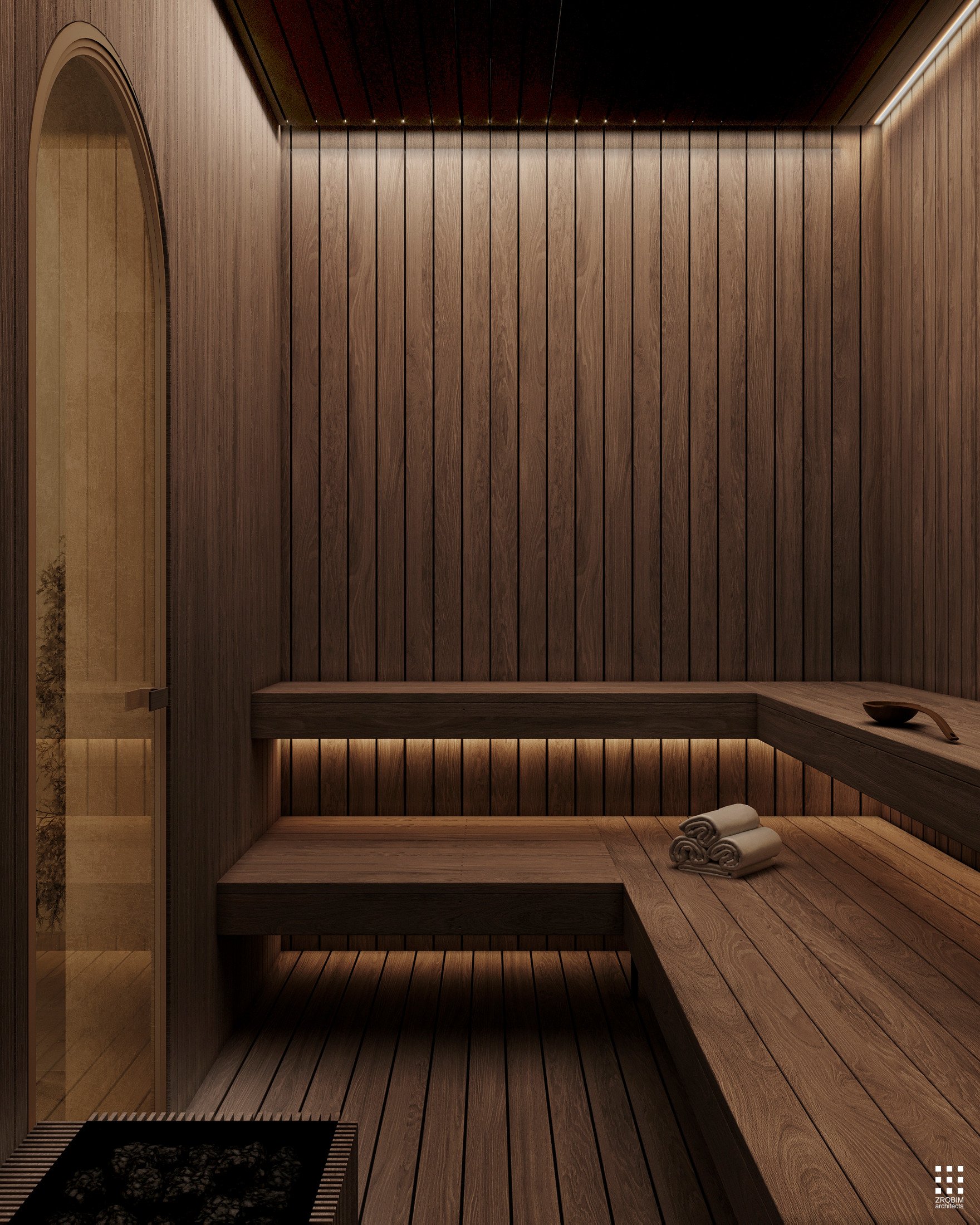 Дизайн дома AETHER HOUSE INTERIOR от «ZROBIM architects»