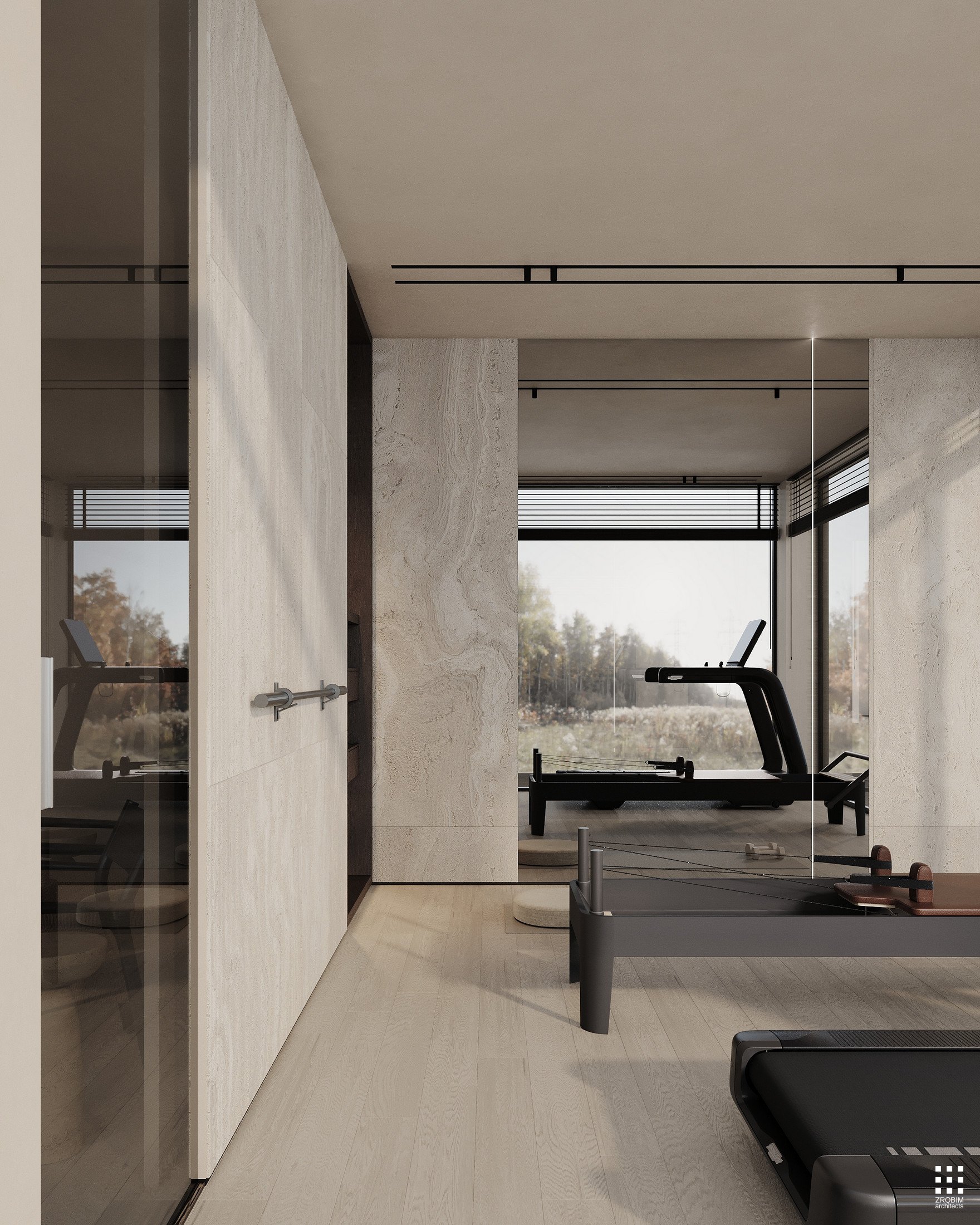 Дизайн дома AETHER HOUSE INTERIOR от «ZROBIM architects»