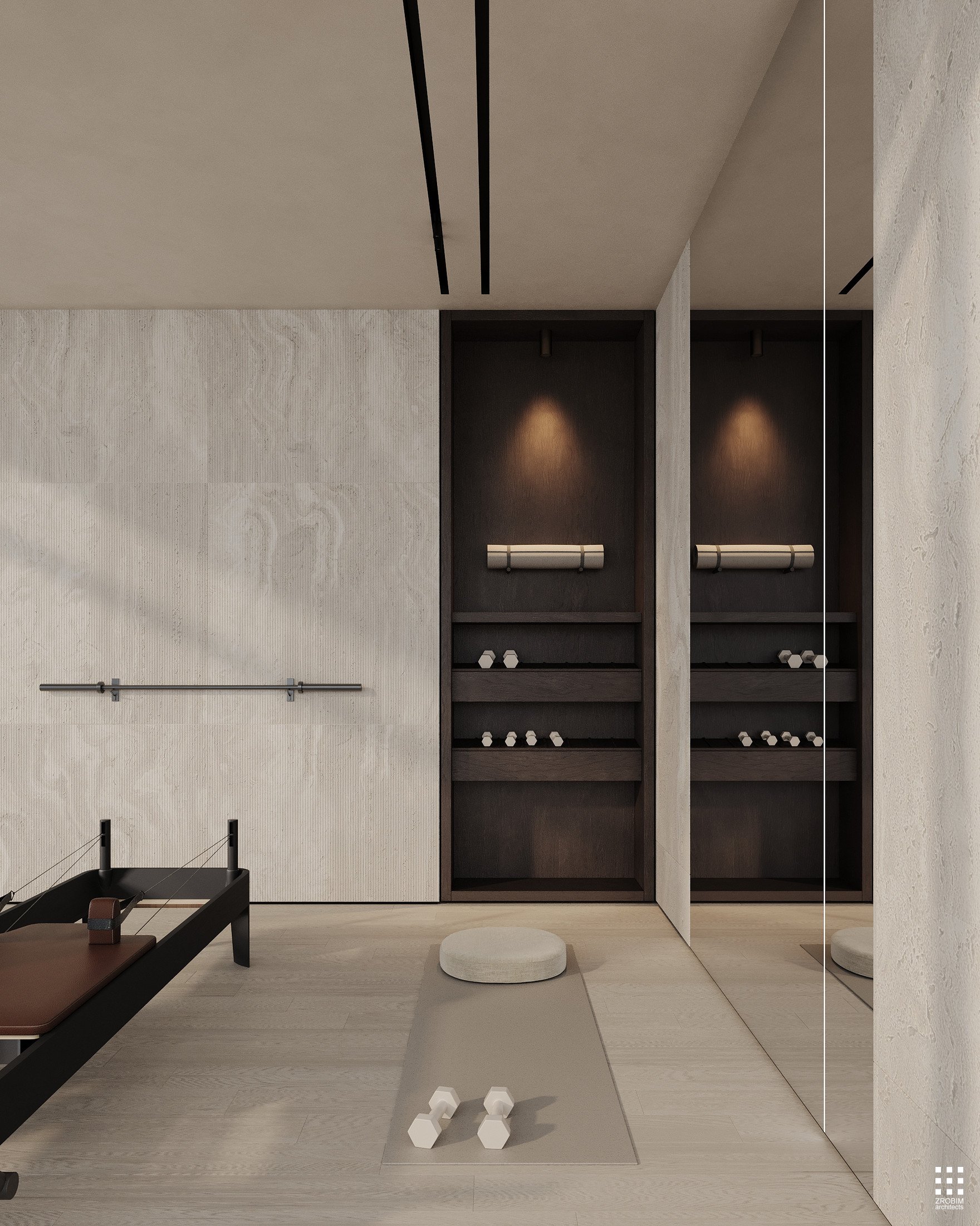 Дизайн дома AETHER HOUSE INTERIOR от «ZROBIM architects»