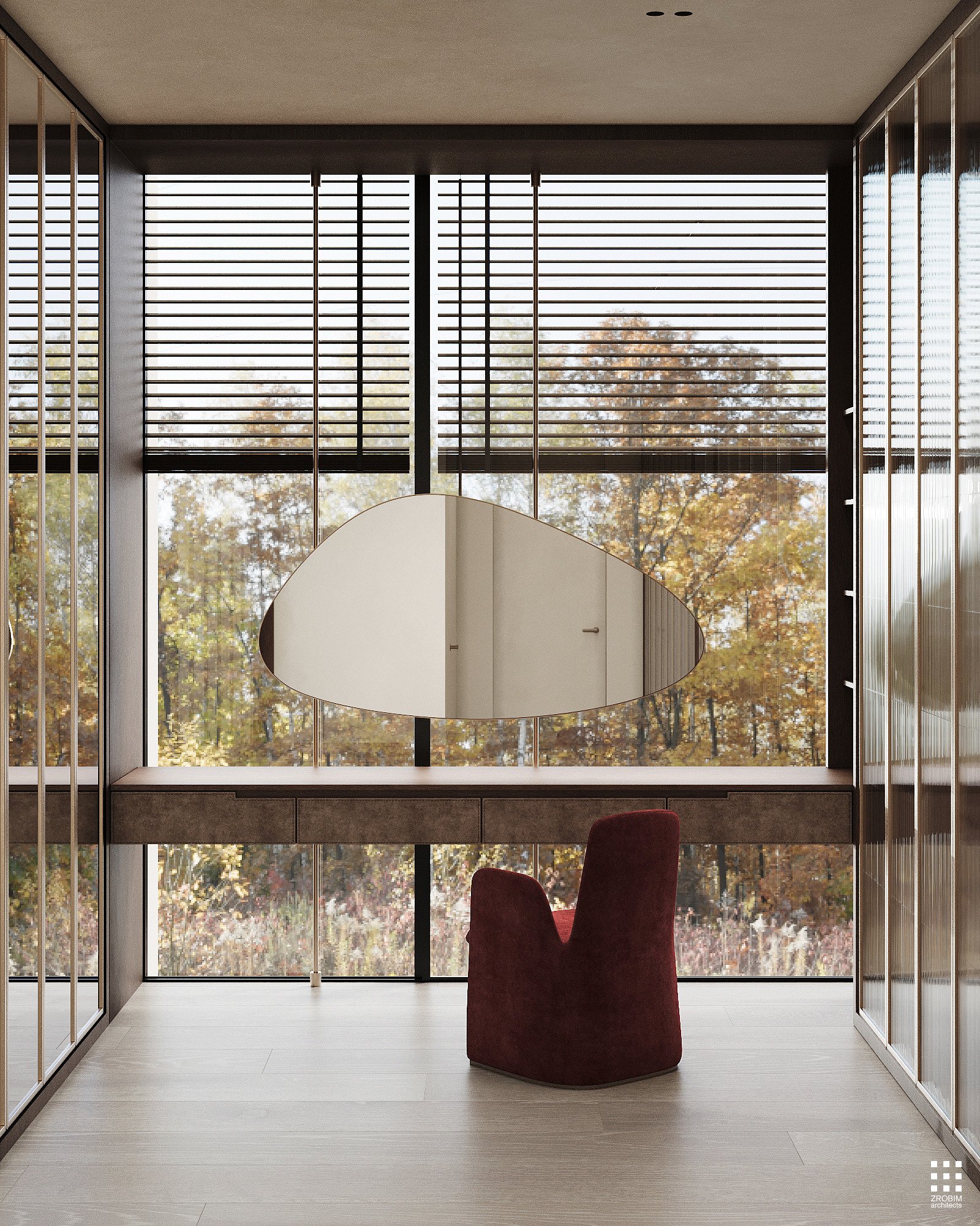 Дизайн дома AETHER HOUSE INTERIOR от «ZROBIM architects»