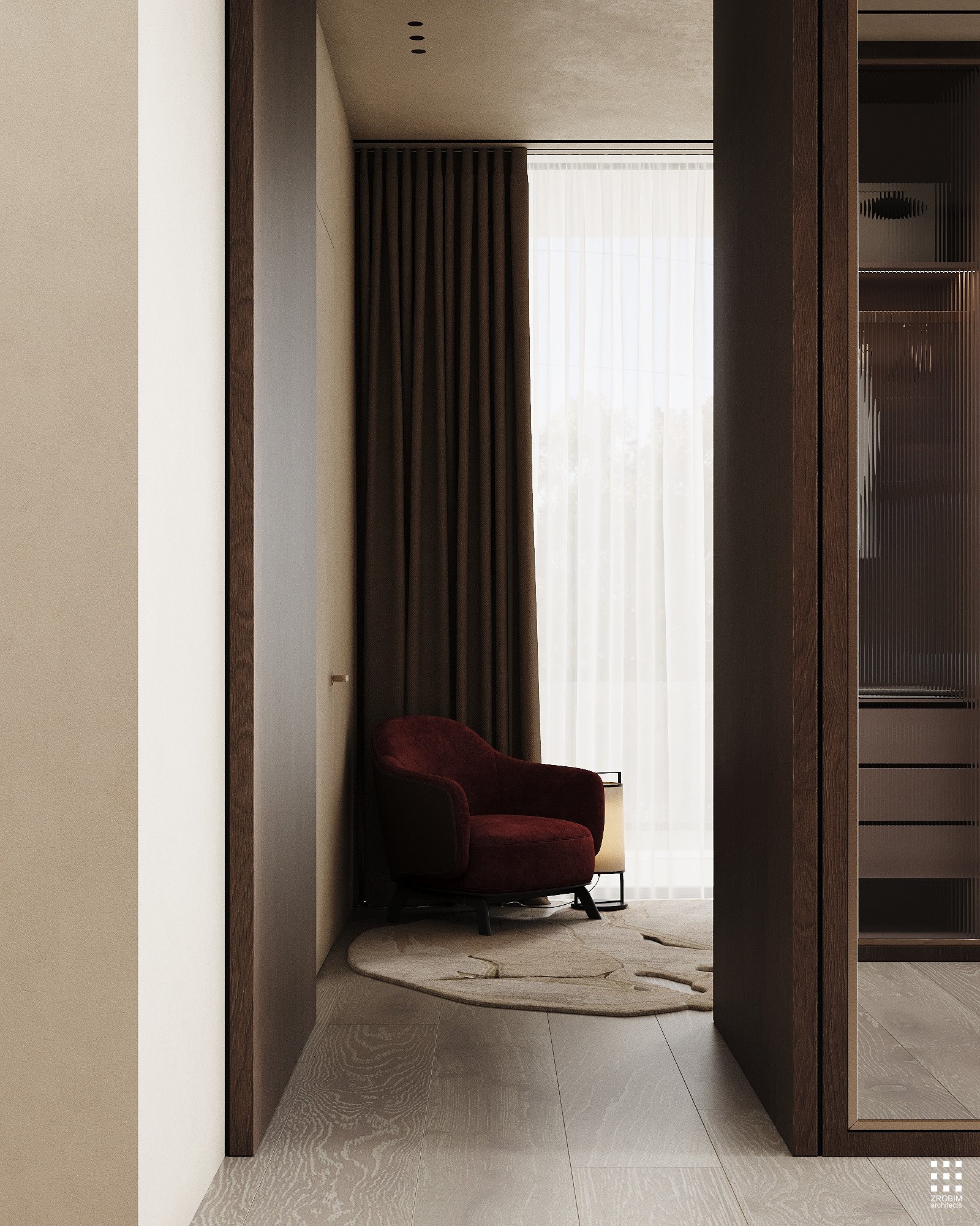 Дизайн дома AETHER HOUSE INTERIOR от «ZROBIM architects»