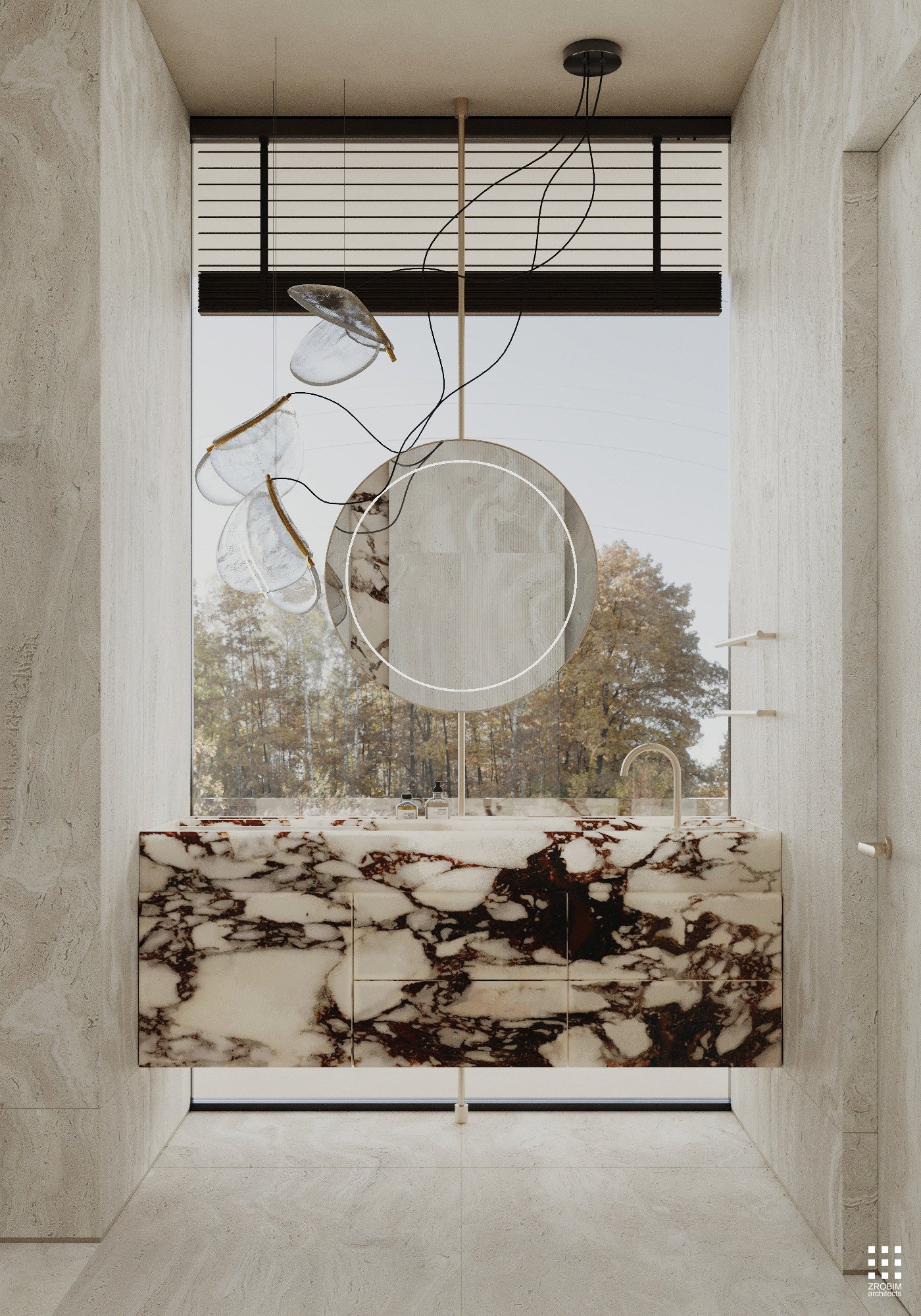 Дизайн дома AETHER HOUSE INTERIOR от «ZROBIM architects»