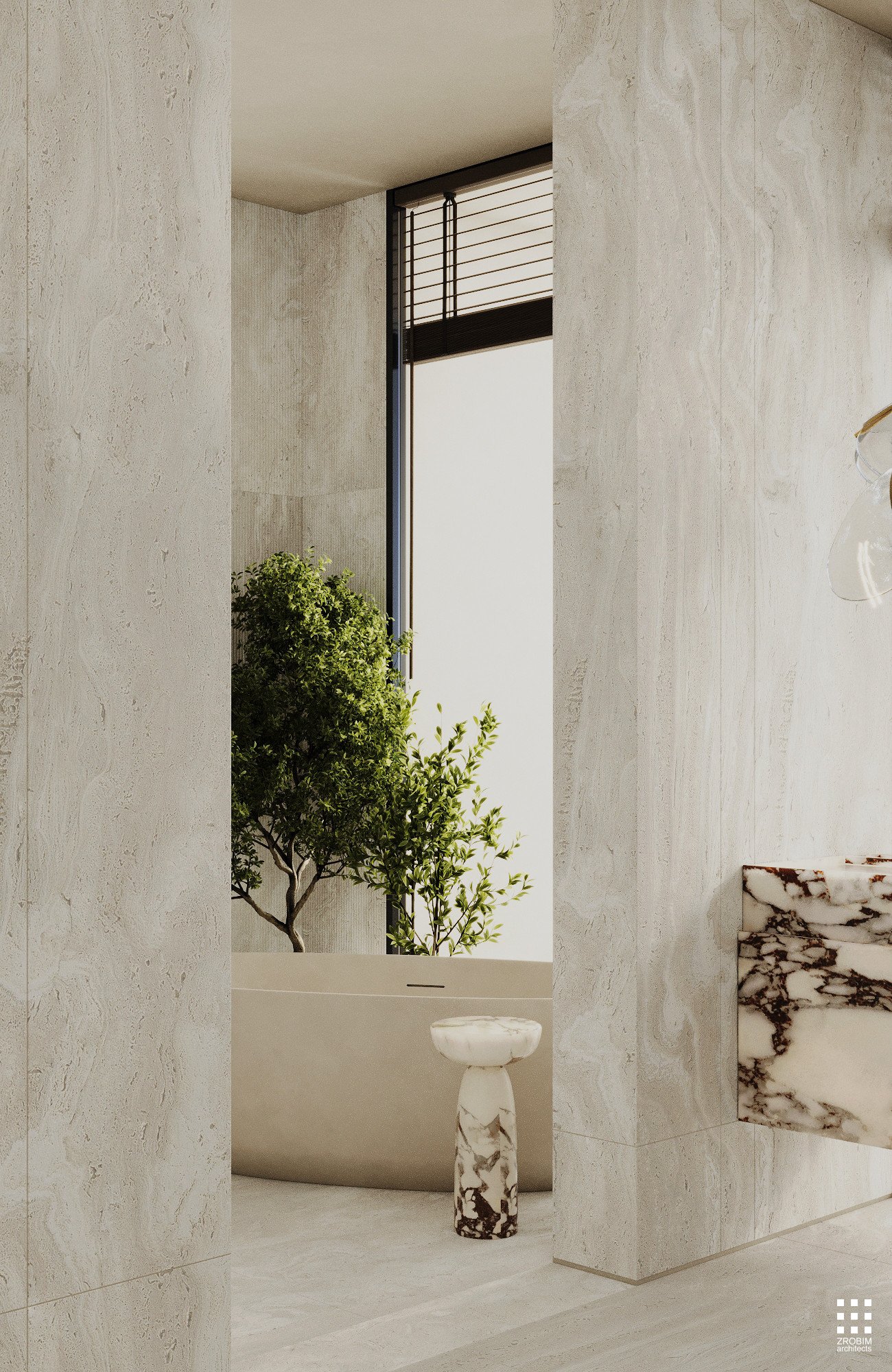 Дизайн дома AETHER HOUSE INTERIOR от «ZROBIM architects»