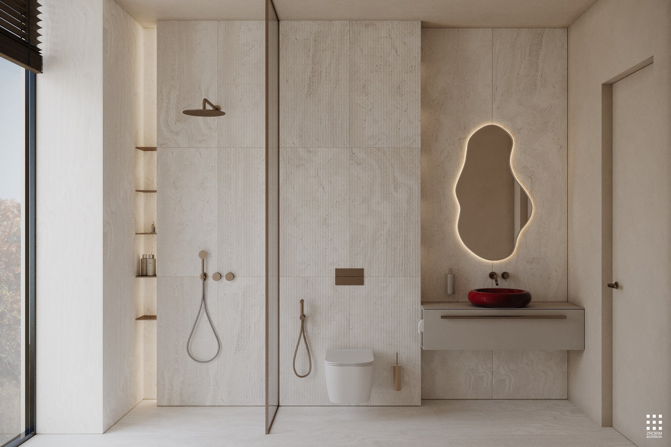 Дизайн дома AETHER HOUSE INTERIOR от «ZROBIM architects»