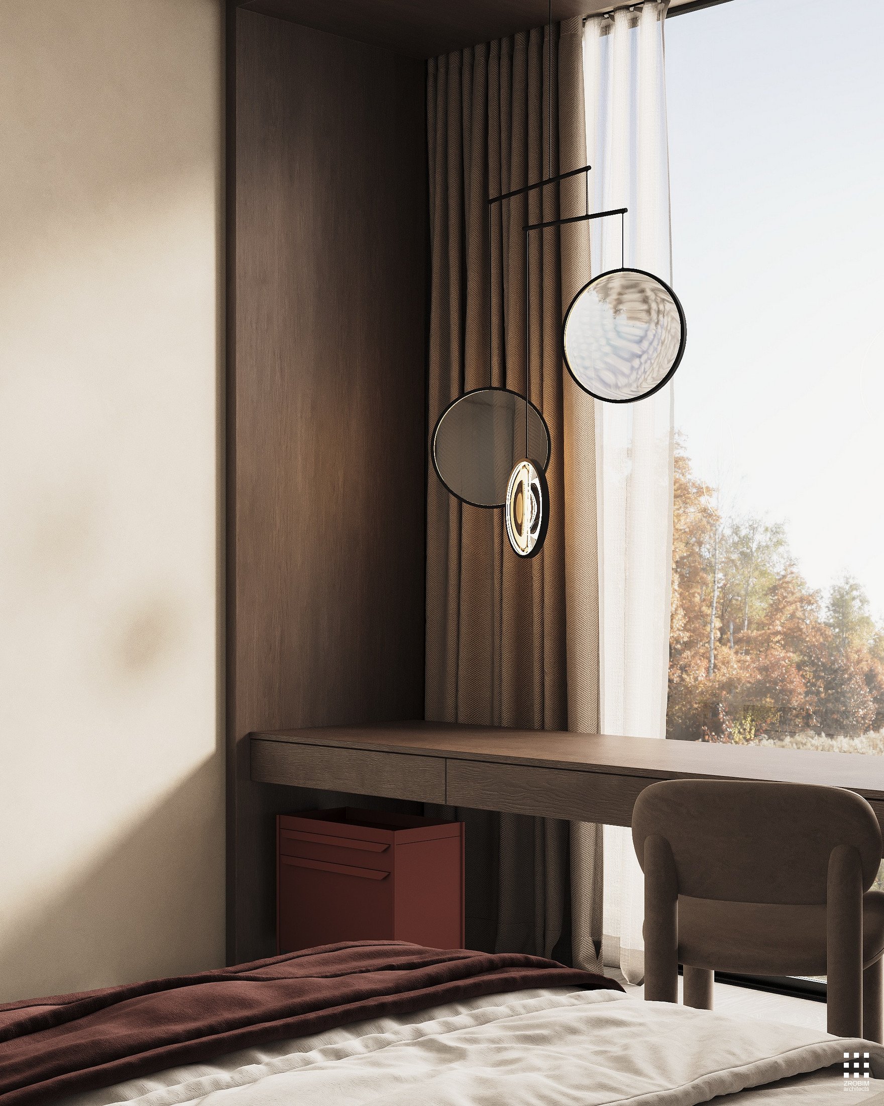 Дизайн дома AETHER HOUSE INTERIOR от «ZROBIM architects»