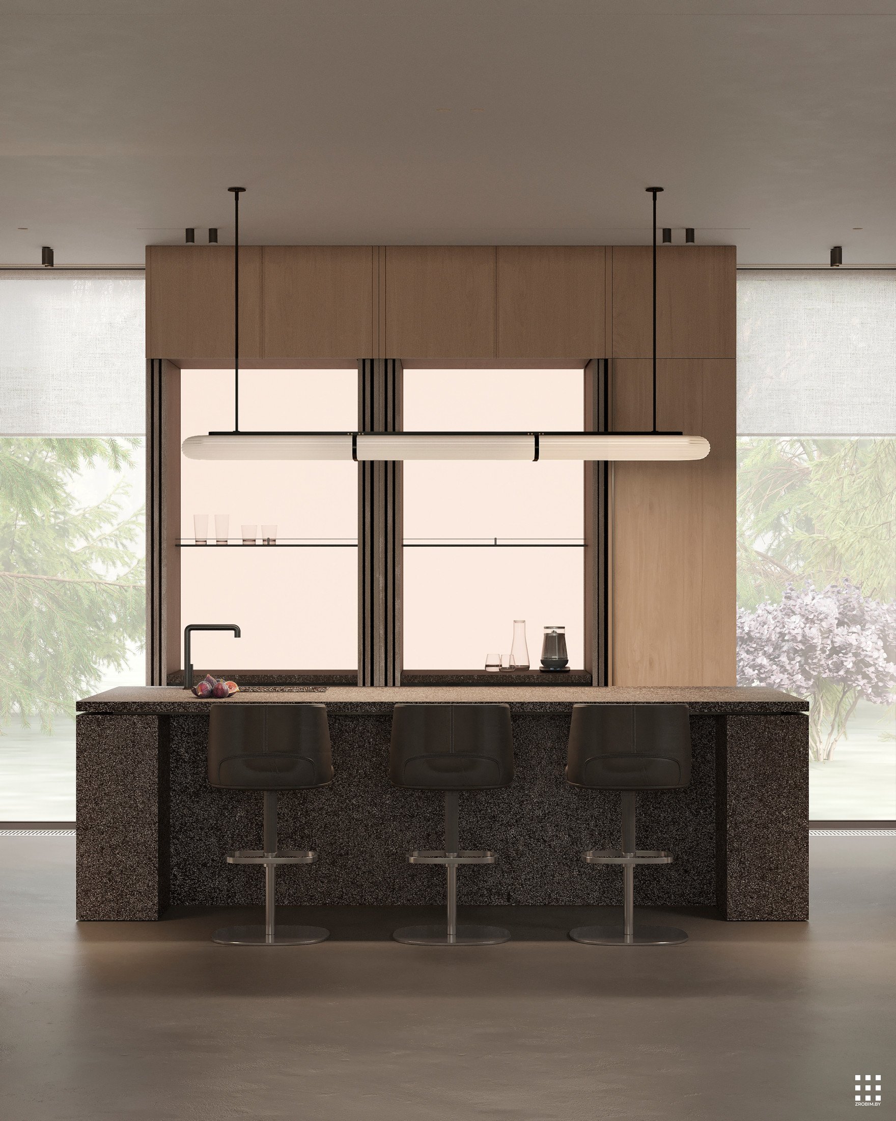 Дизайн дома HORIZON INTERIOR от «ZROBIM architects»