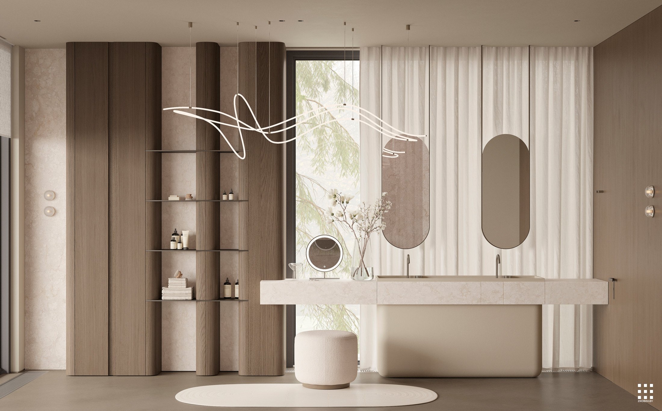 Дизайн дома HORIZON INTERIOR от «ZROBIM architects»
