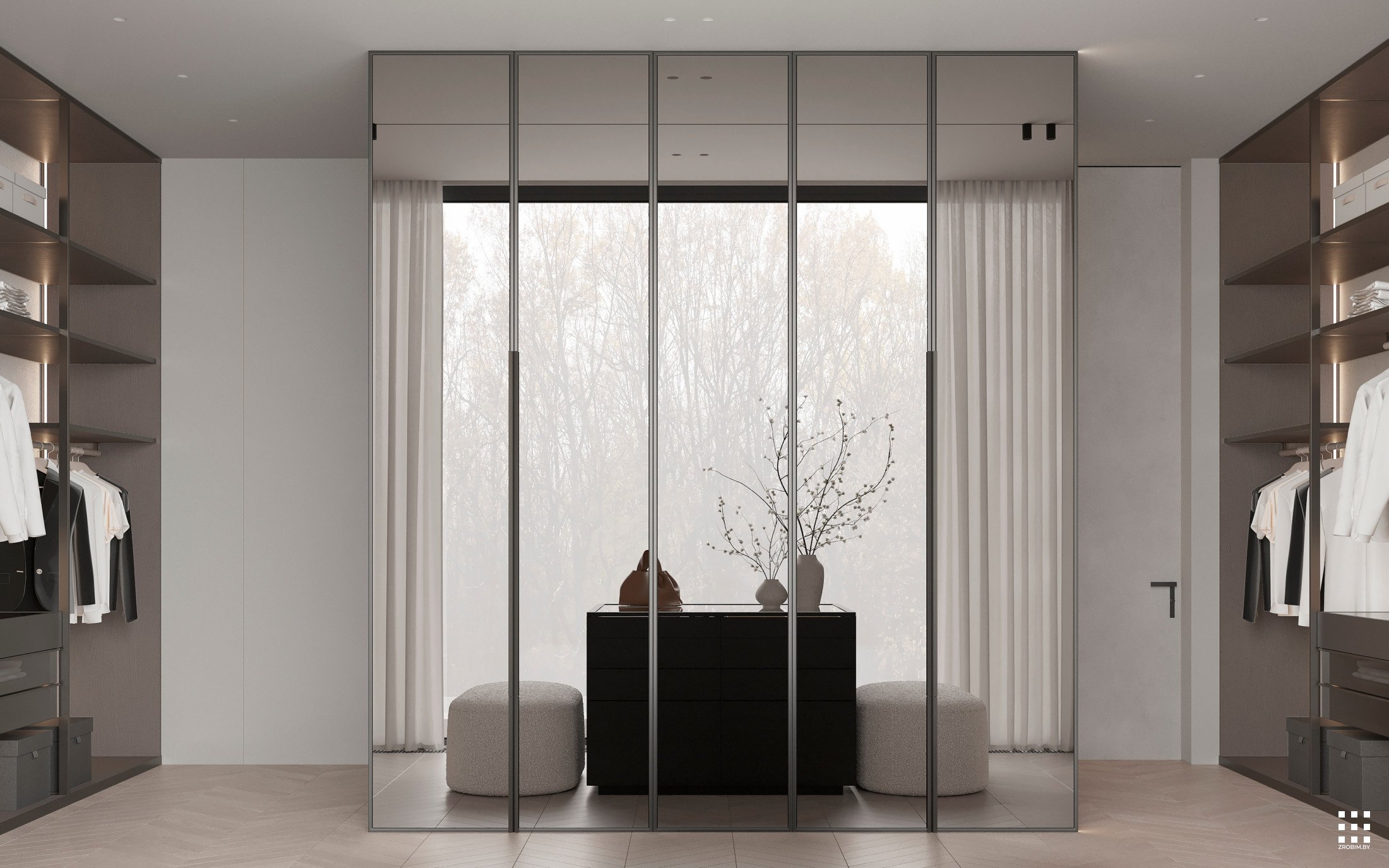 Дизайн дома HORIZON INTERIOR от «ZROBIM architects»