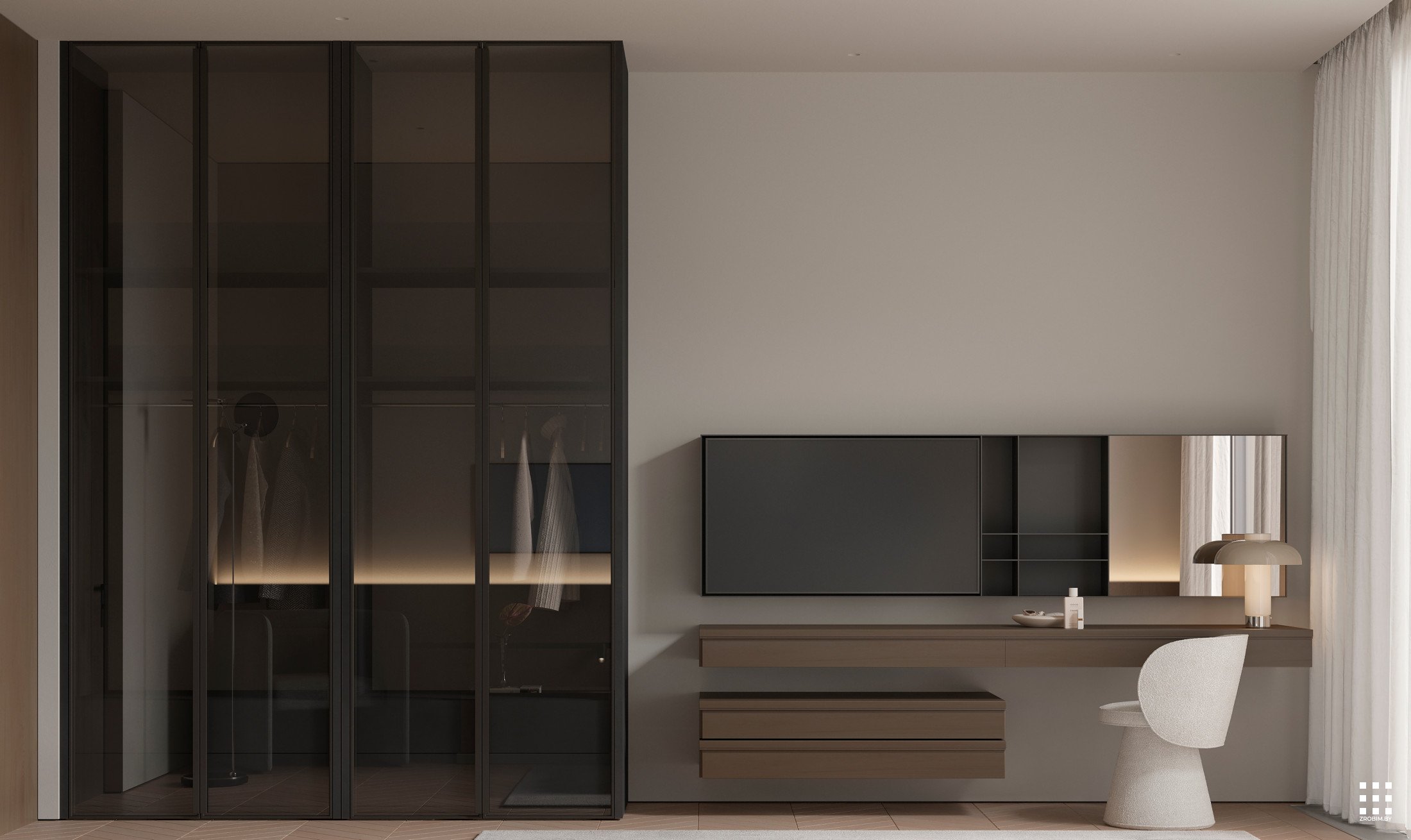 Дизайн дома HORIZON INTERIOR от «ZROBIM architects»