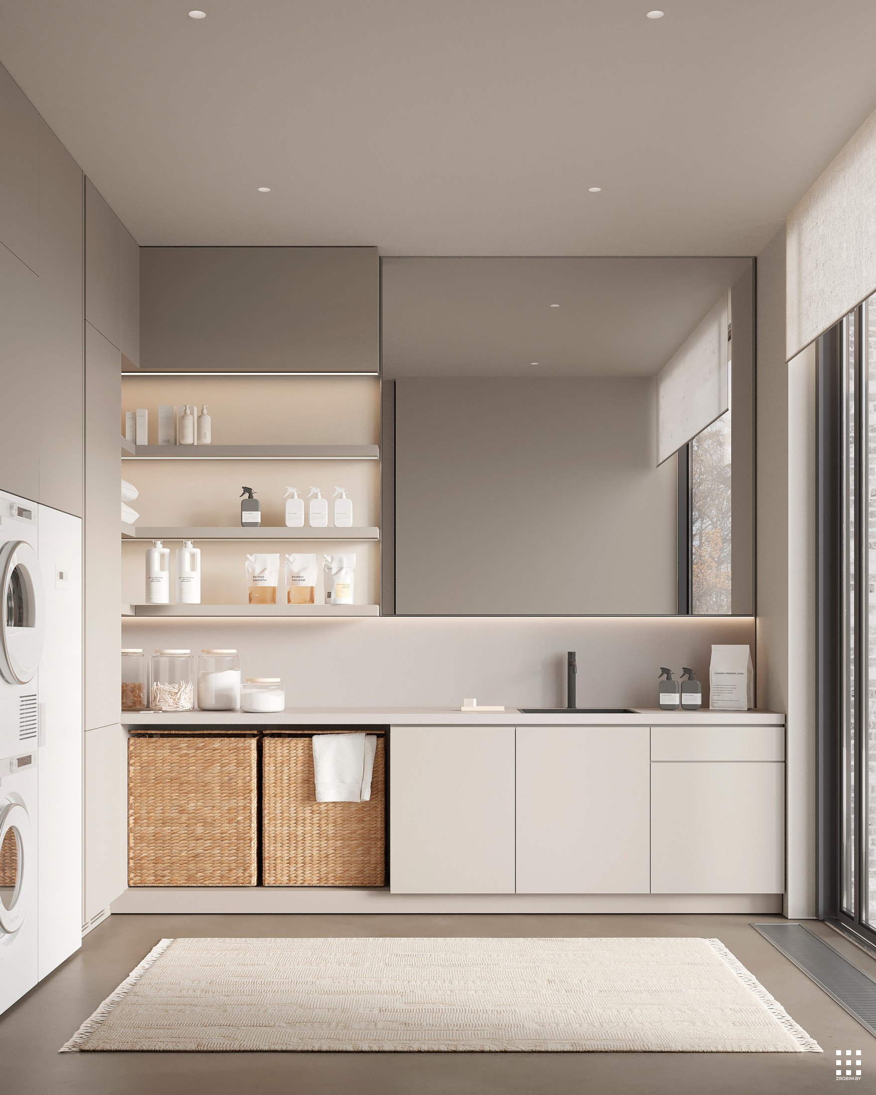 Дизайн дома HORIZON INTERIOR от «ZROBIM architects»
