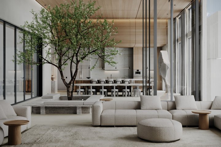 Дизайн дома Naples Interior от «ZROBIM architects»