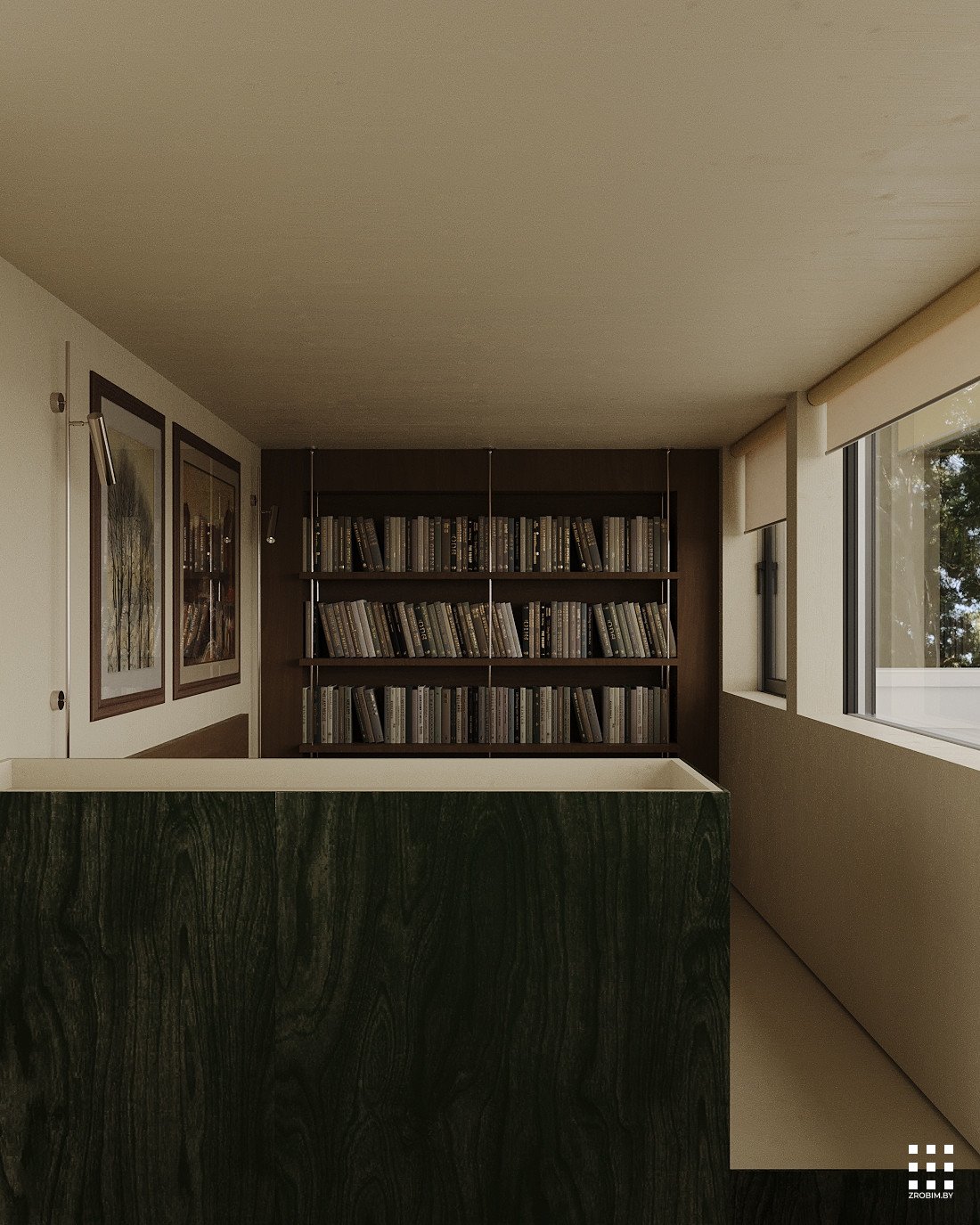 Дизайн дома FOREST GRID INTERIOR от «ZROBIM architects»