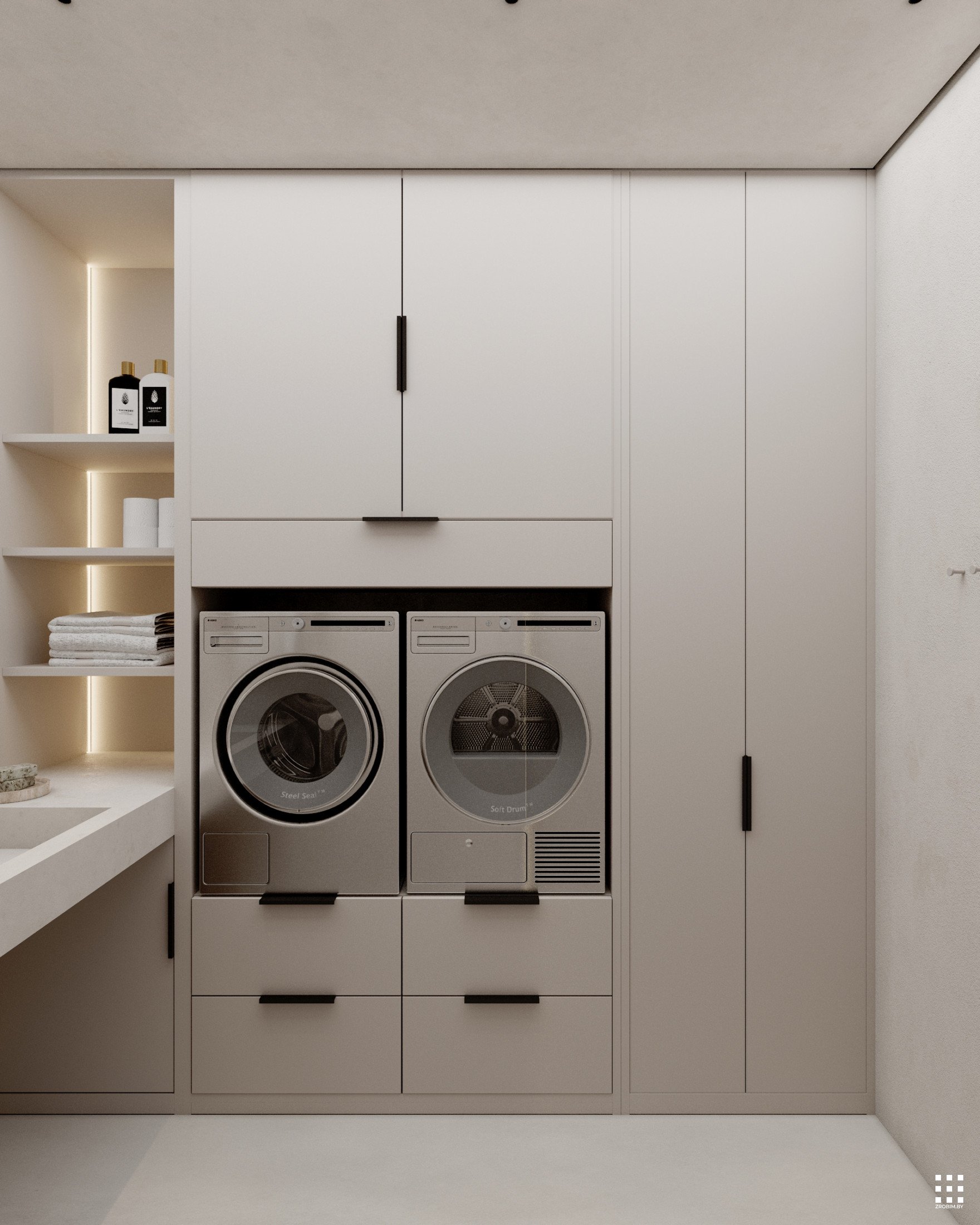 Дизайн дома LUMIERE ESSENCE INTERIOR от «ZROBIM architects»
