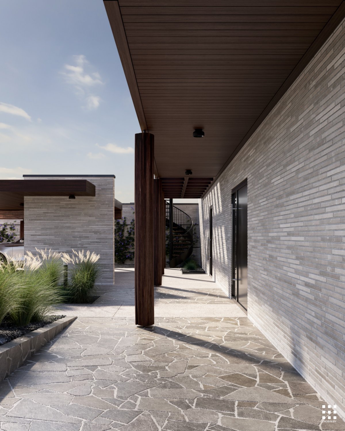 Туапсе готовый дом ландшафт