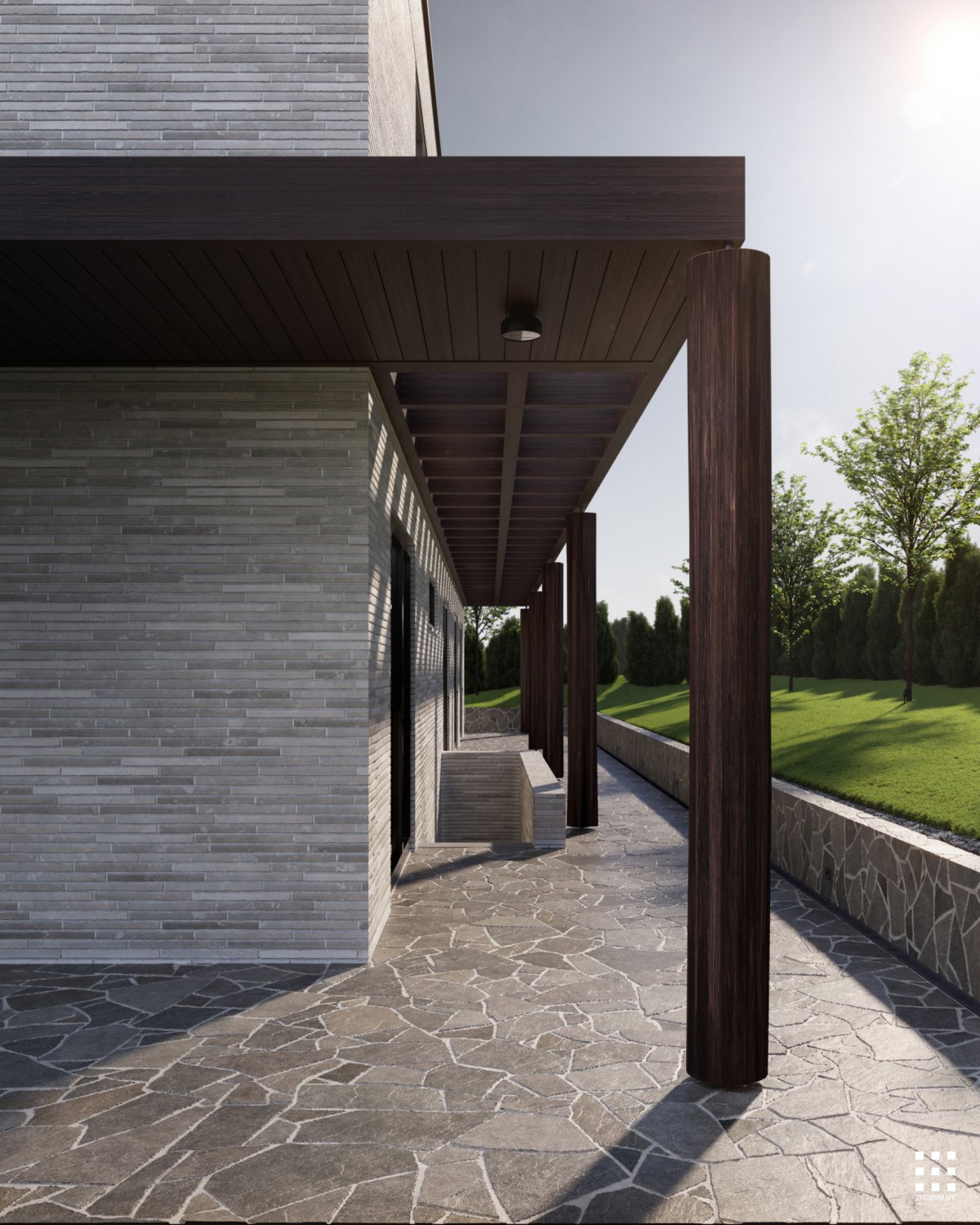 Туапсе металлические дома ландшафт Туапсе металлические дома ландшафт