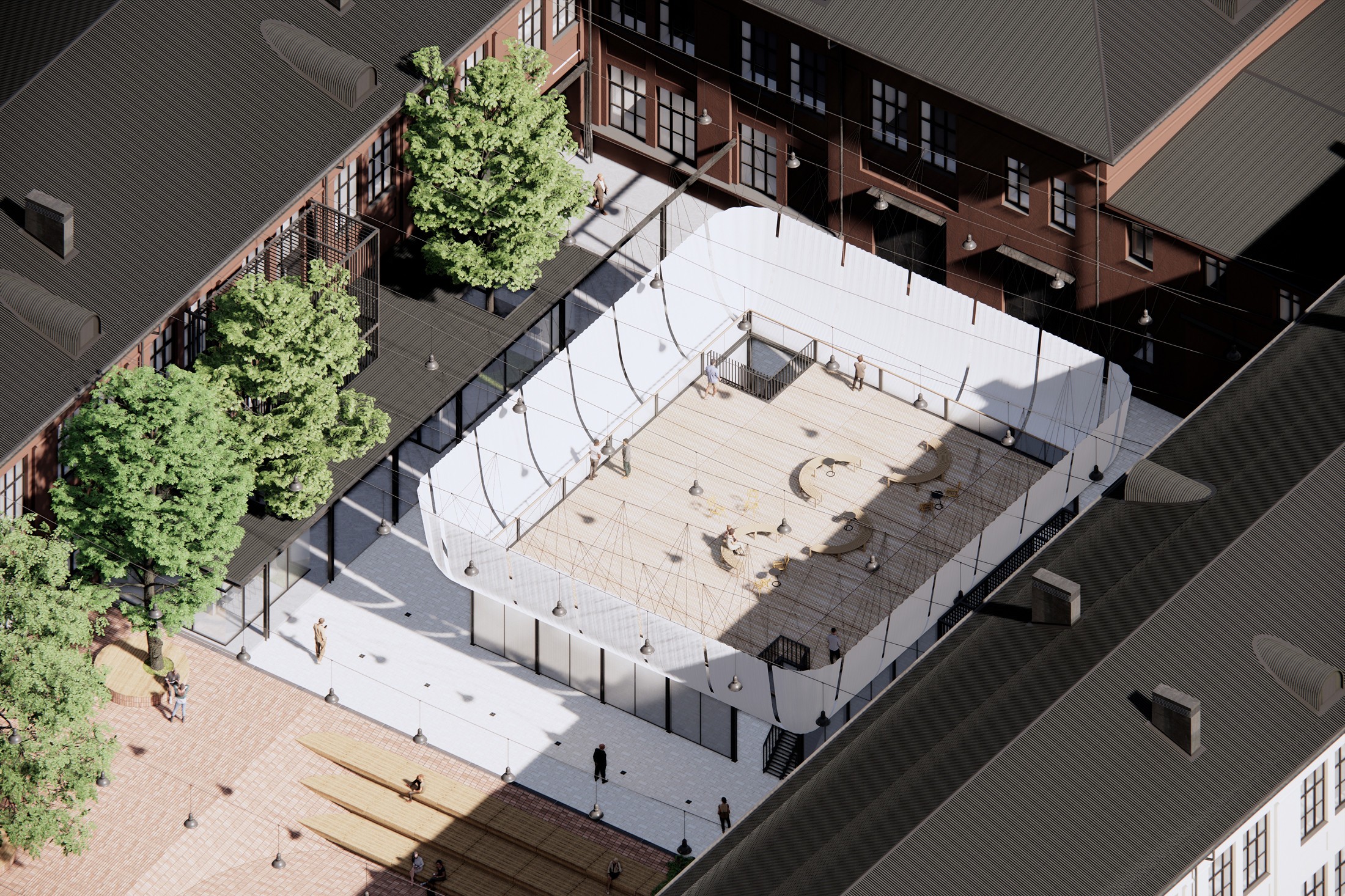 Реновация территории ЭХО