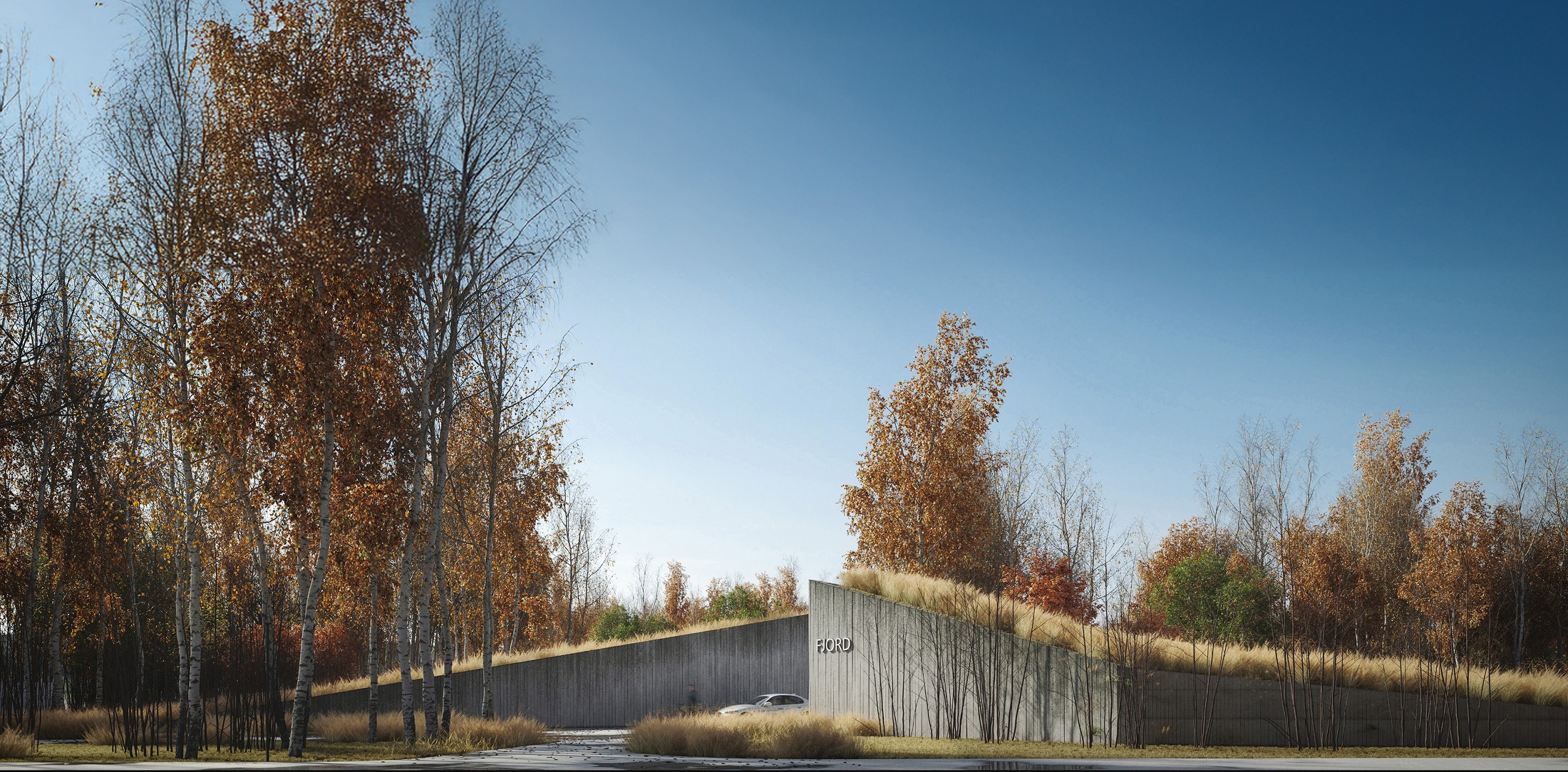 Праект пасёлка FJORD