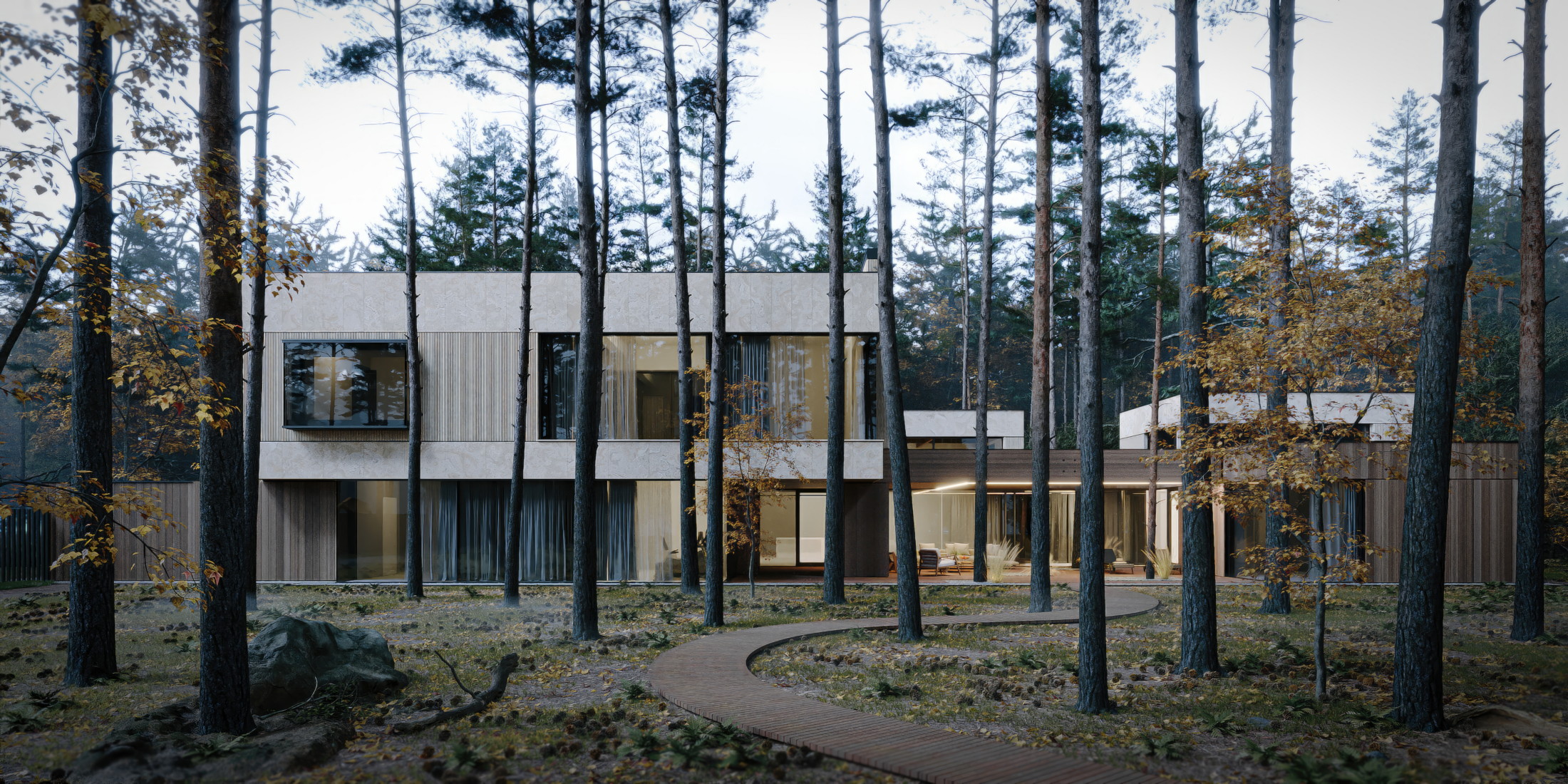 Архитектурный проект FOREST MAISON от «ZROBIM architects»