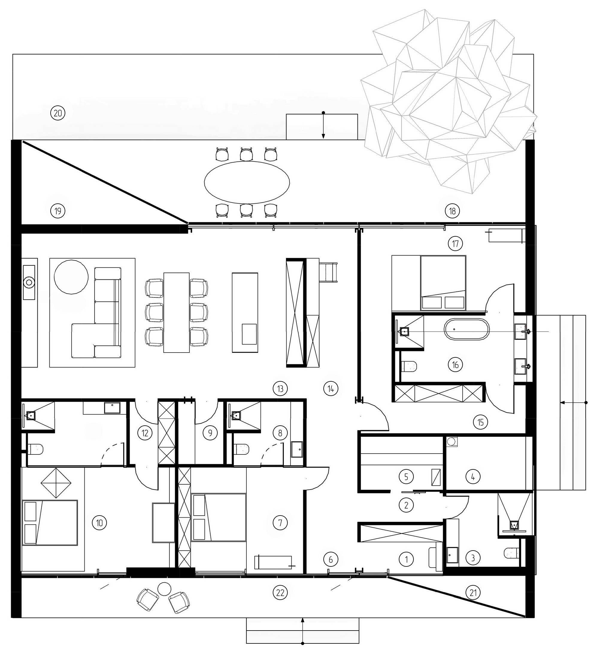 Архитектурный проект HOUSE 6x6 от «ZROBIM architects»